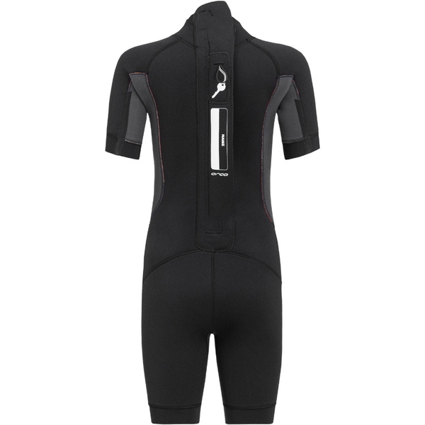 2026 Orca Junior Vitalis Shorty Swim Wetsuit NN9Y-BLK - Black